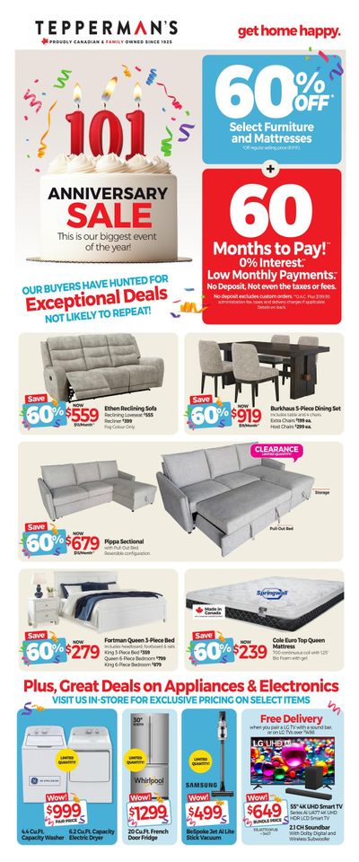 Tepperman's Flyer March 6 to 12