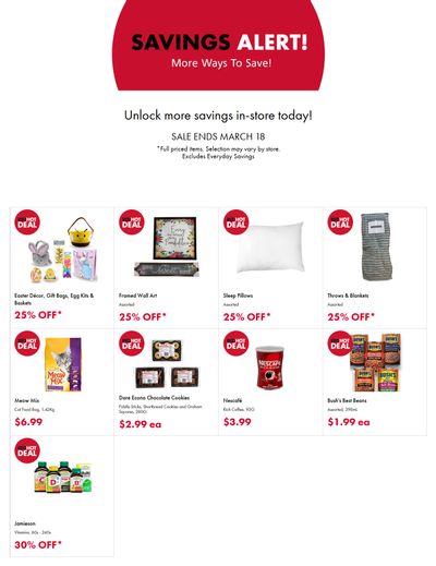 The Bargain Shop & Red Apple Stores Flyer March 5 to 18