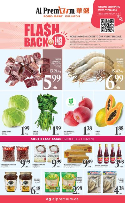 Al Premium Food Mart (Eglinton Ave.) Flyer March 5 to 11