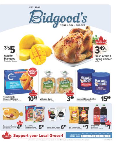 Bidgood's Flyer March 5 to 11