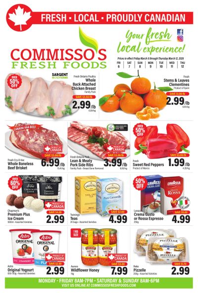 Commisso's Fresh Foods Flyer March 6 to 12