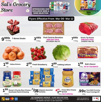 Sal's Grocery Flyer March 6 to 12