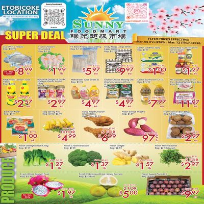 Sunny Foodmart (Etobicoke) Flyer March 6 to 12