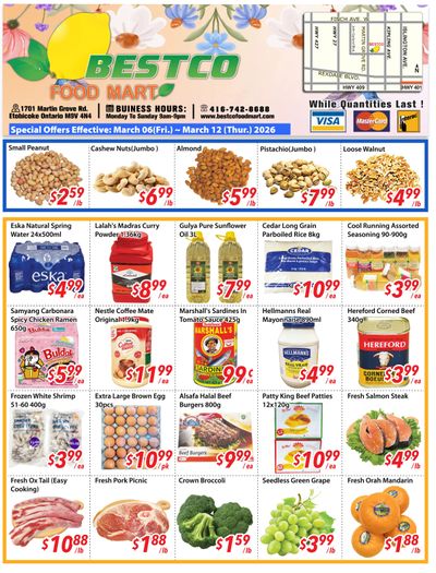 BestCo Food Mart (Etobicoke) Flyer March 6 to 12