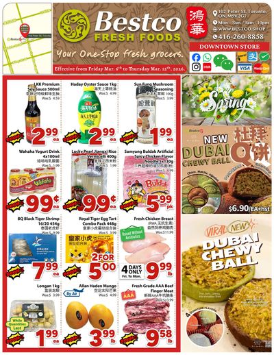 BestCo Food Mart (Downtown Toronto) Flyer March 6 to 12