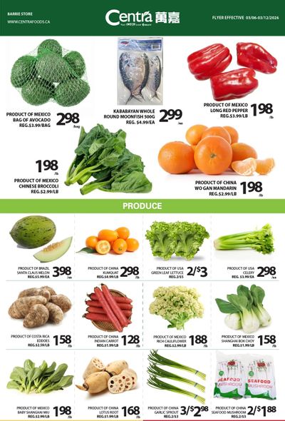 Centra Foods (Barrie) Flyer March 6 to 12