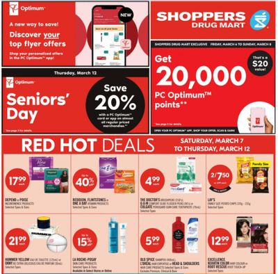 Shoppers Drug Mart Canada: Bonus Redemption Event + 2 Day Sale + More