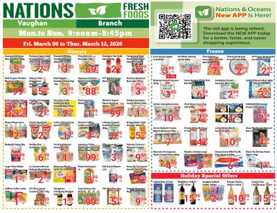 Nations Fresh Foods (Vaughan) Flyer March 6 to 12