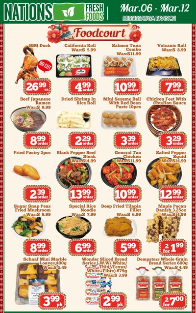 Nations Fresh Foods (Mississauga) Flyer March 6 to 12