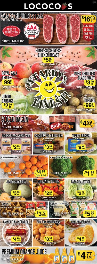 Lococo's Flyer March 6 to 10