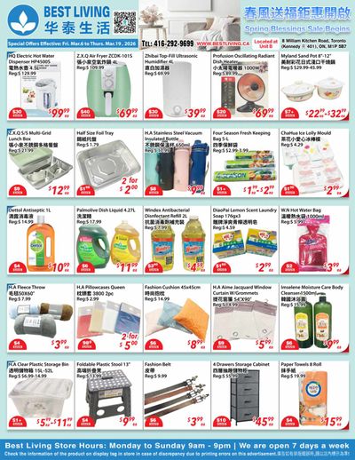 Best Living Flyer March 6 to 19