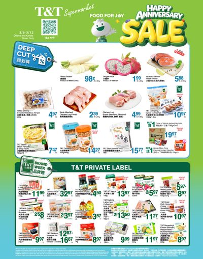 T&T Supermarket (Ottawa & Kanata) Flyer March 6 to 12