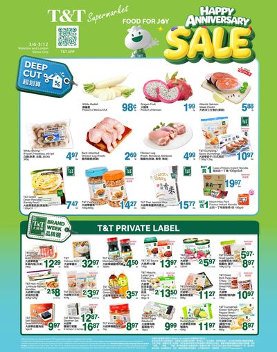T&T Supermarket (London & Waterloo) Flyer March 6 to 12