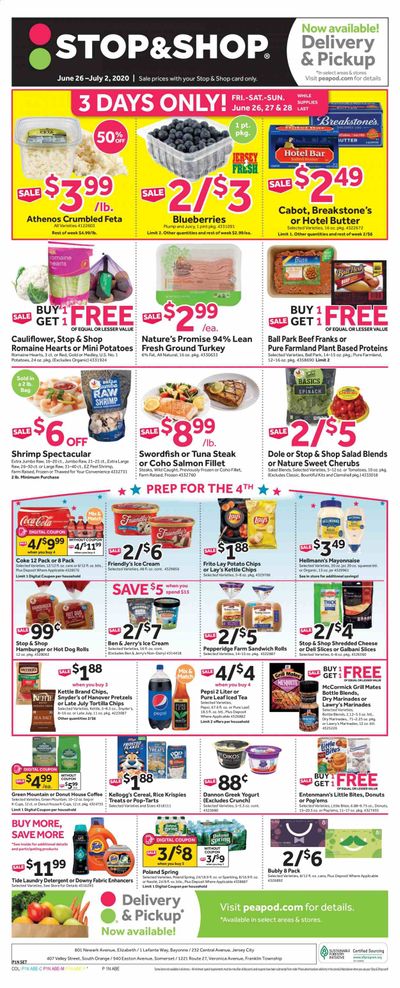Stop & Shop Weekly Ad & Flyer June 26 to July 2