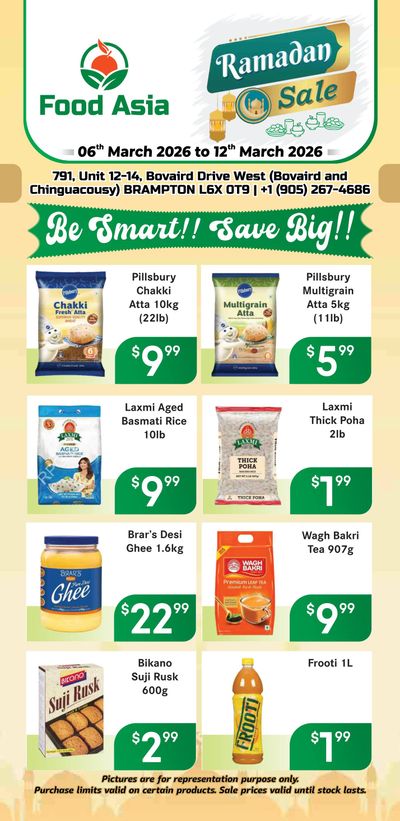 FoodAsia Flyer March 6 to 12