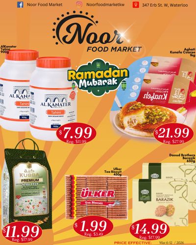 Noor Food Market Flyer March 6 to 12
