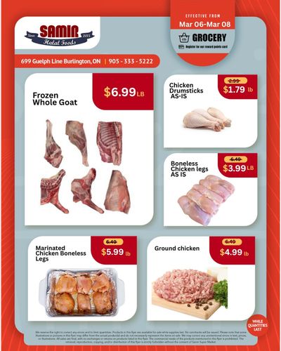 Samir Supermarket Flyer March 6 to 8