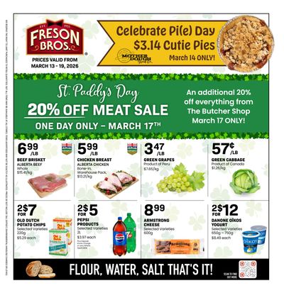 Freson Bros. Flyer March 13 to 19