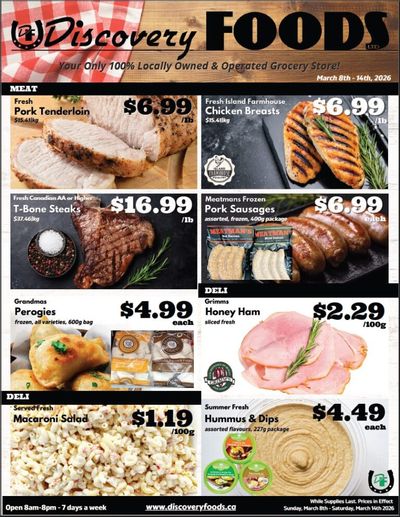 Discovery Foods Flyer March 8 to 14