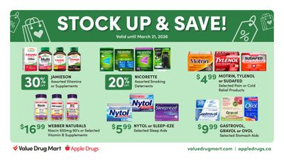 Apple Drugs Flyer March 8 to 21