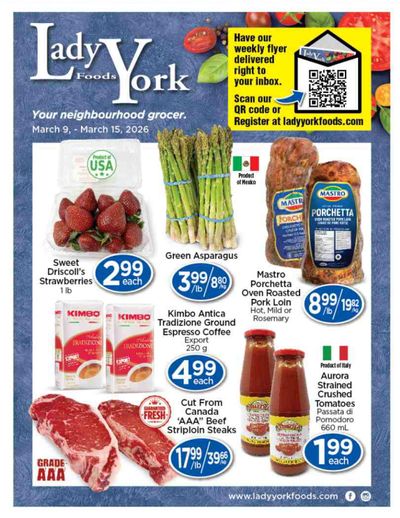 Lady York Foods Flyer March 9 to 15
