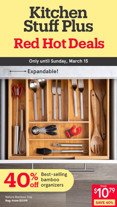 Kitchen Stuff Plus Red Hot Deals Flyer March 9 to 15