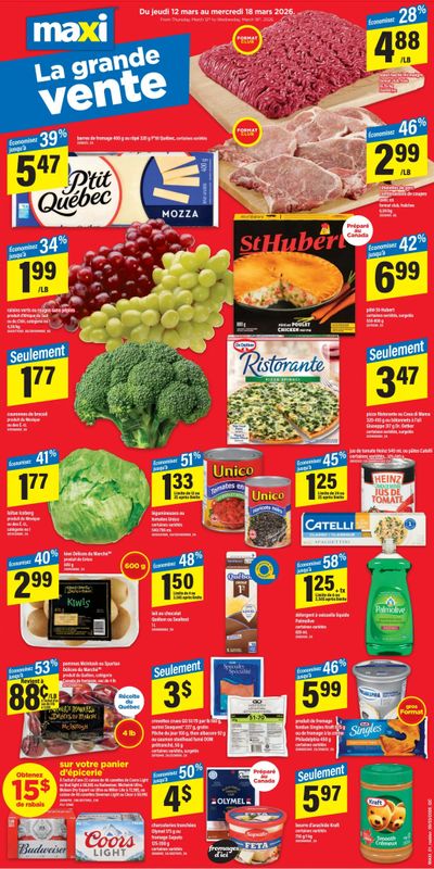 Maxi Flyer March 12 to 18