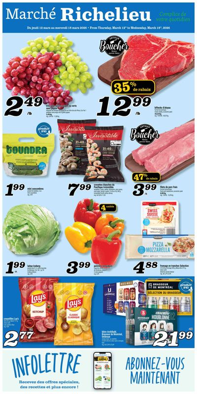 Marche Richelieu Flyer March 12 to 18