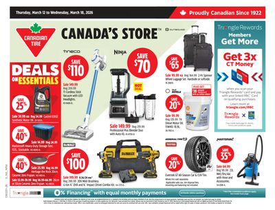 Canadian Tire (Atlantic) Flyer March 12 to 18