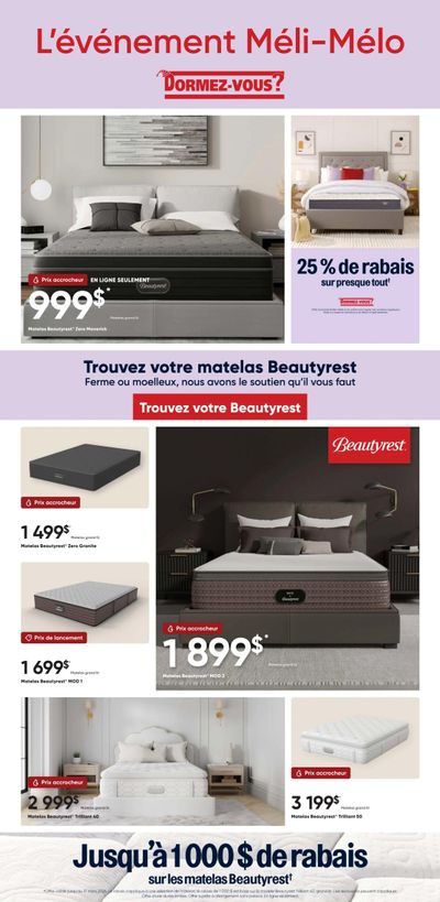 Dormez-vous Flyer March 11 to 17