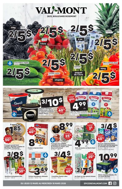 Val-Mont Flyer March 12 to 18