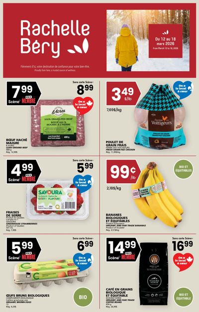 Rachelle Bery Grocery Flyer March 12 to 18