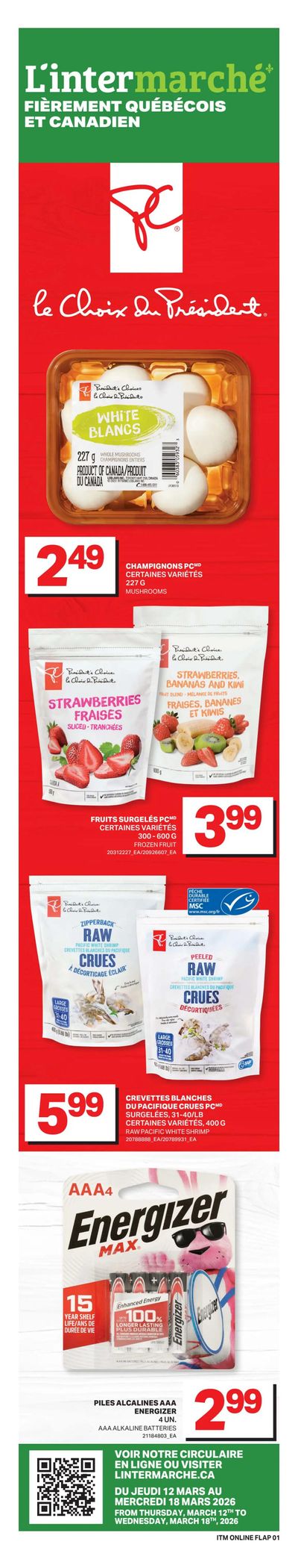 L'inter Marche Flyer March 12 to 18