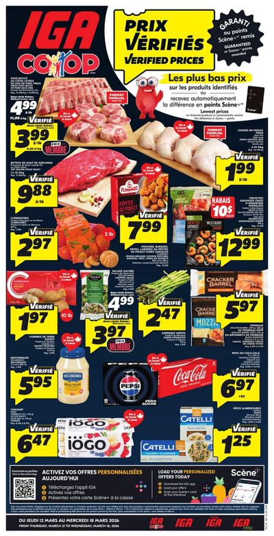 IGA (NB) Flyer March 12 to 18
