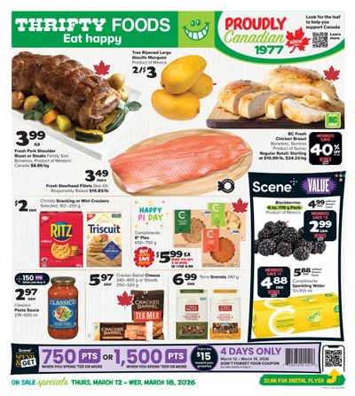 Thrifty Foods Flyer March 12 to 18