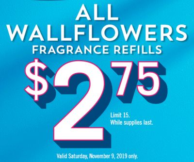 Bath & Body Works Canada Sale: Get Wallflowers Fragrance Refills, $2.75 + Select Wallflowers Fragrance Plugs, $6.50