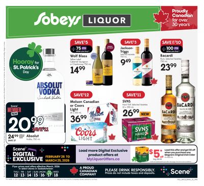 Sobeys (SK) SWCB Flyer March 12 to 18