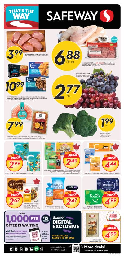 Safeway (BC) Flyer March 12 to 18