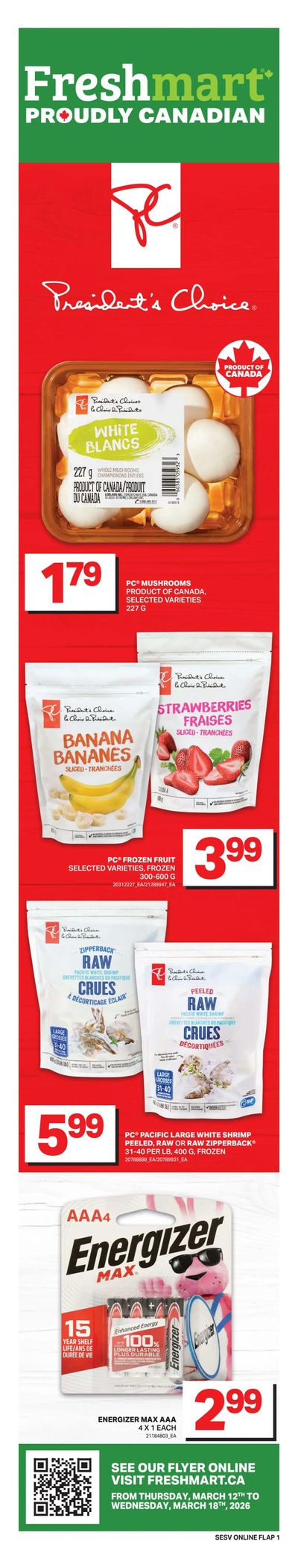 Shop Easy & SuperValu Flyer March 12 to 18