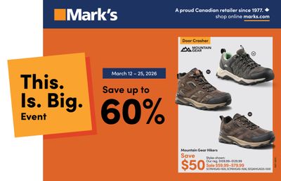 Mark's Flyer March 12 to 25