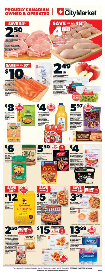Loblaws City Market (ON) Flyer March 12 to 18
