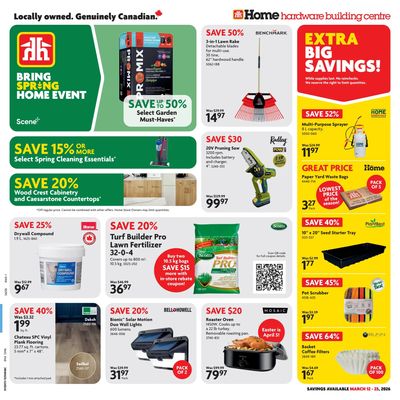 Home Hardware Building Centre (ON) Flyer March 12 to 25