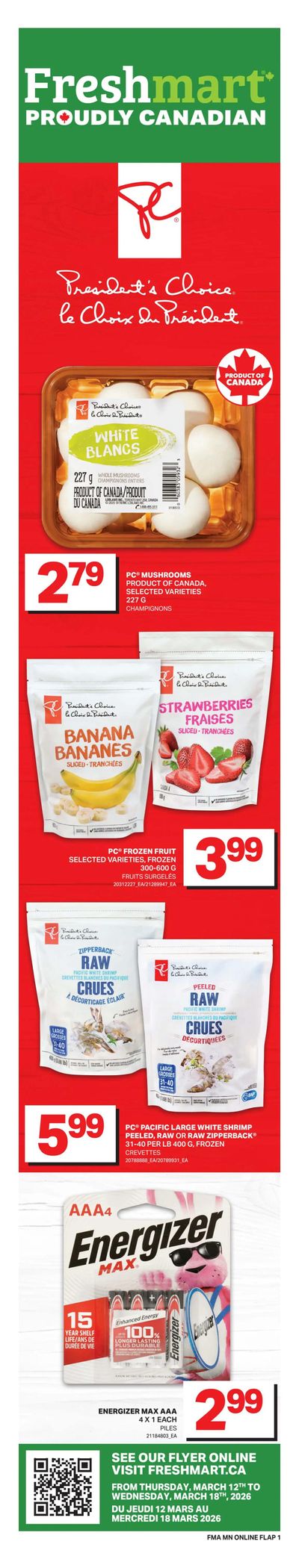 Freshmart (Atlantic) Flyer March 12 to 18