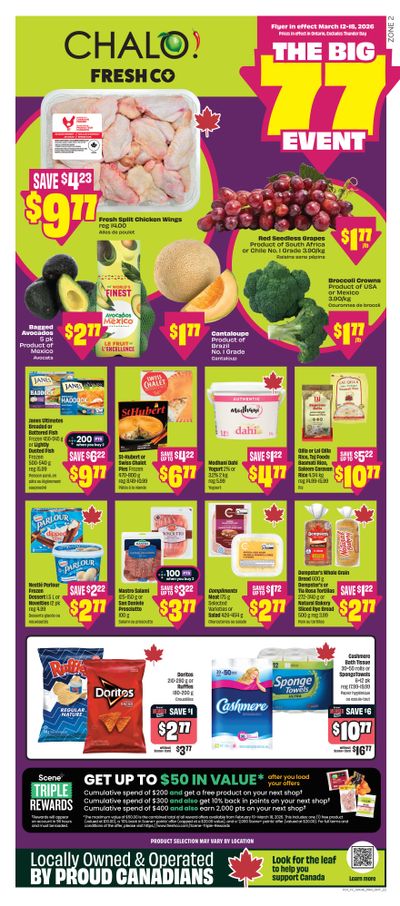Chalo! FreshCo (ON) Flyer March 12 to 18