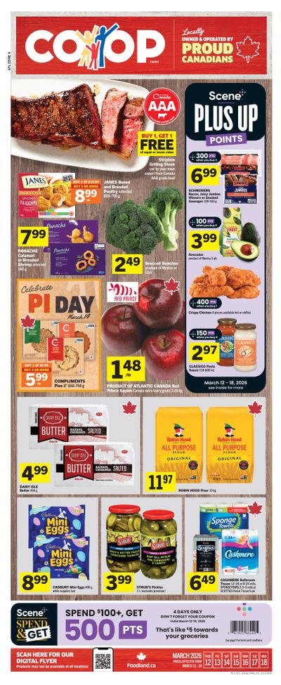 Foodland Co-op Flyer March 12 to 18