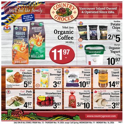 Country Grocer Flyer March 13 to 19