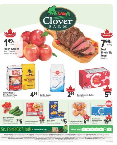 Clover Farm (ON) Flyer March 12 to 18