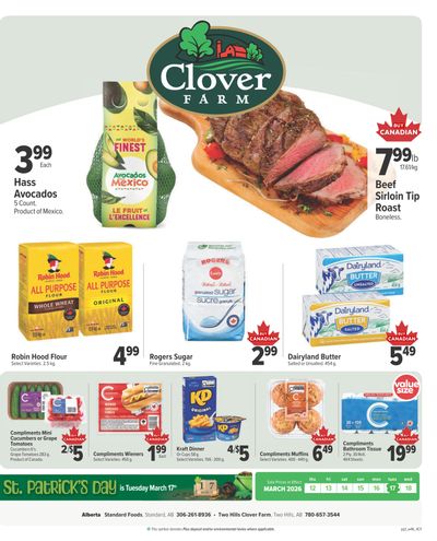 Clover Farm (AB) Flyer March 12 to 18
