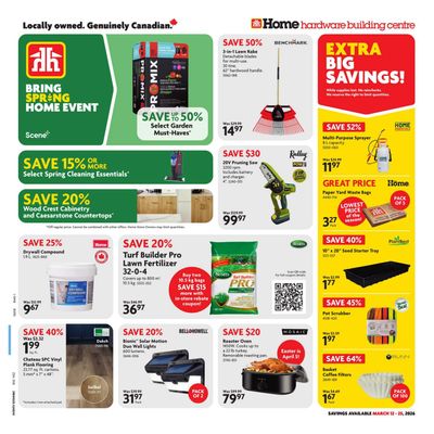 Home Hardware Building Centre (Atlantic) Flyer March 12 to 25 