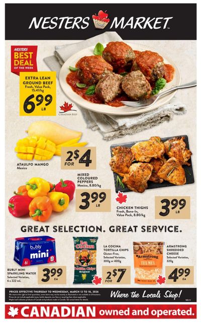 Nesters Market Flyer March 12 to 18
